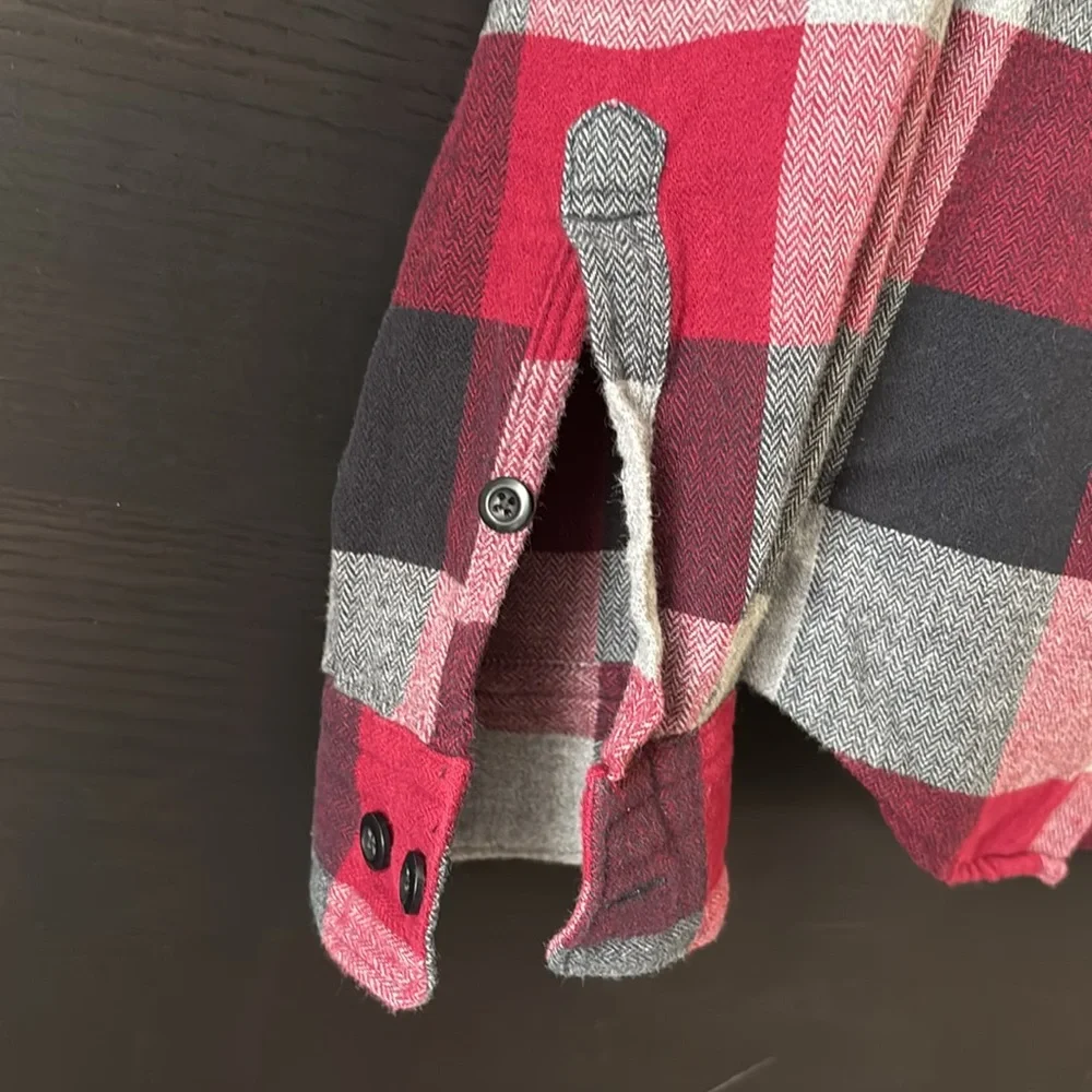 Express Men's Plaid Flannel Shirt